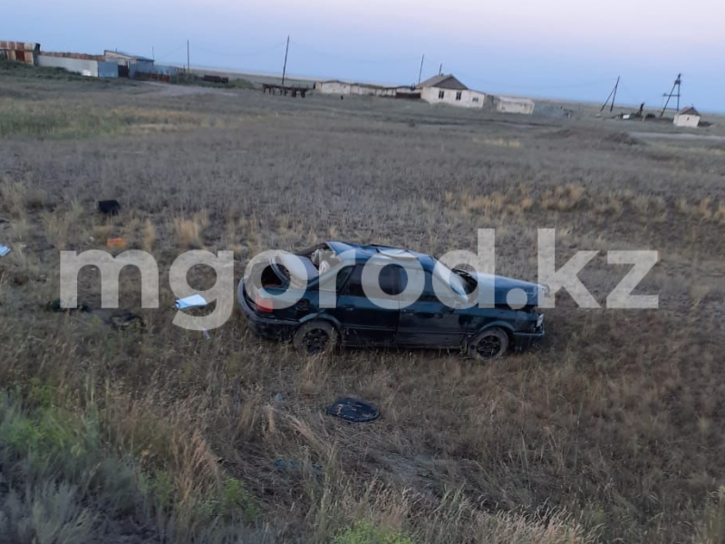 Водитель легковушки скончался в ДТП на трассе в ЗКО