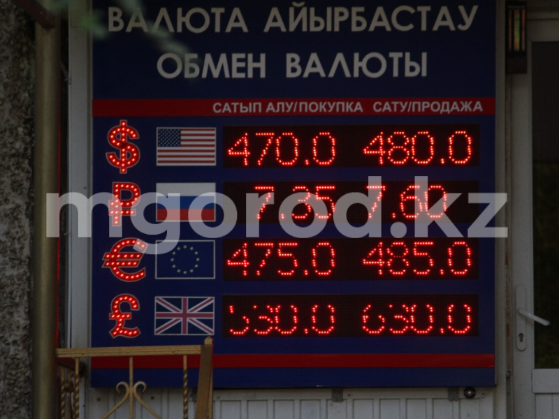Почем продают доллар в обменниках Уральска