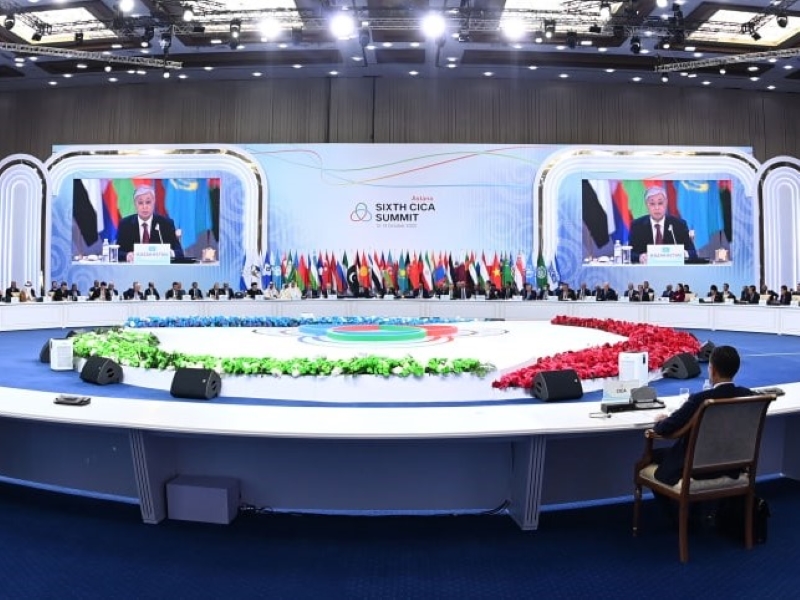 Токаев предложил в 2024 году провести в Астане конференцию по проблемам экологии в странах СВМДА