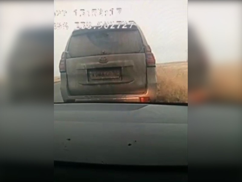 Угнанный в ЗКО Toyota Prado нашли в Актюбинской области