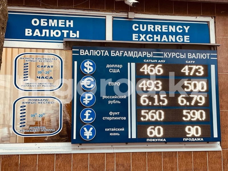 Курс рубля снова снизился в Казахстане