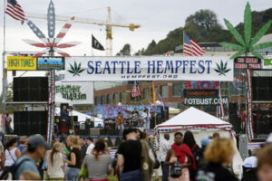 Фестиваль Hempfest Фото: Ron Wurzer / AFP