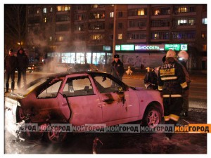 Приора загорелся абс