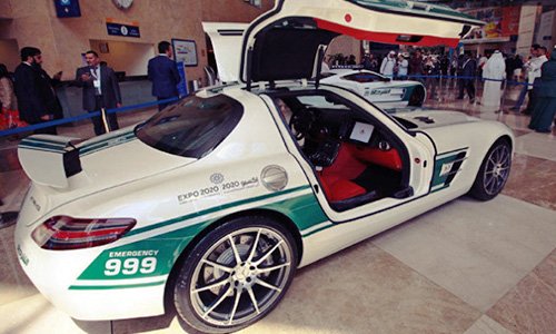 7. Объединенные Арабские Эмираты : Mercedes Benz SLS AMG, $200000