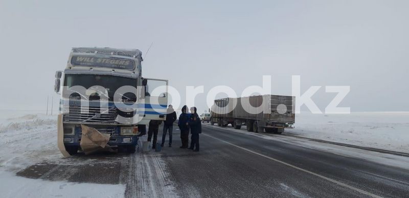 На трассе ЗКО спасли иностранца (на завтра)