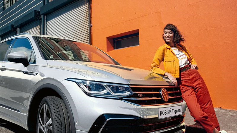 Volkswagen объявляет о начале продаж нового Tiguan
