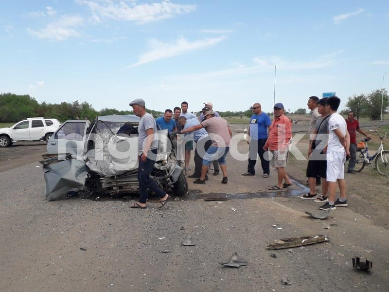 Пять человек попали в реанимацию после ДТП на трассе Уральск-Аксай