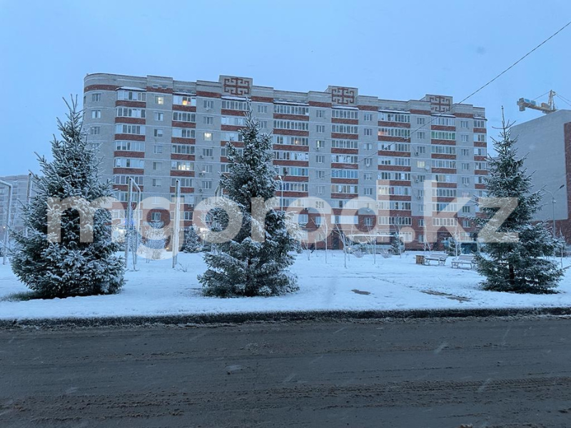 Первый снег выпал в Уральске